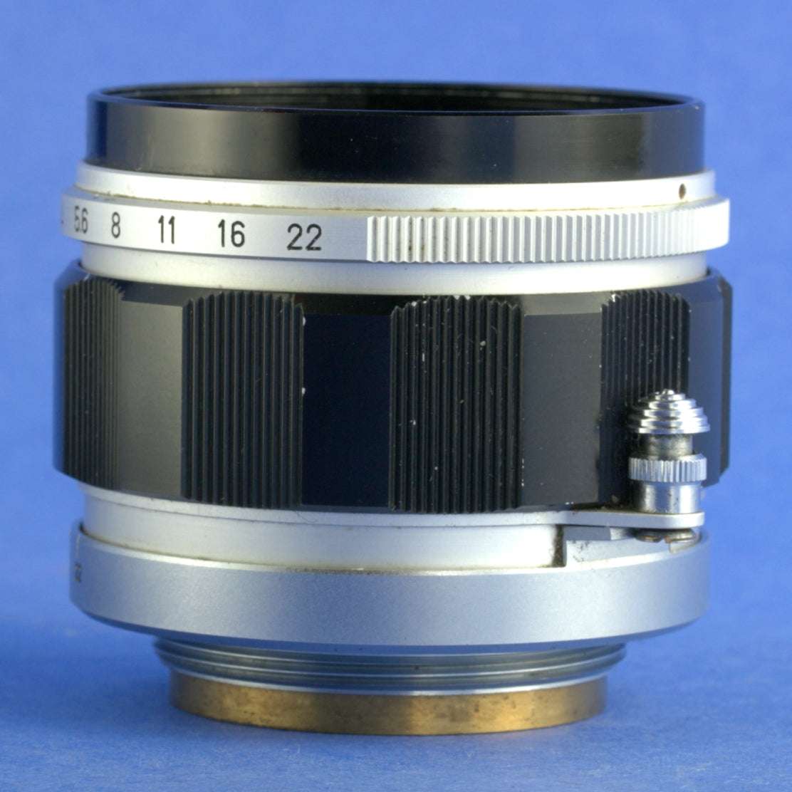 Canon 50mm 1.4 LTM Rangefinder Lens Beautiful Condition