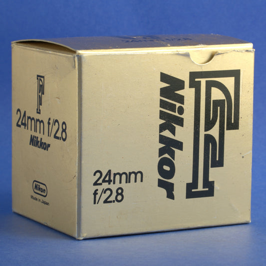 Nikon Nikkor 24mm 2.8 Ai Lens Mint Condition