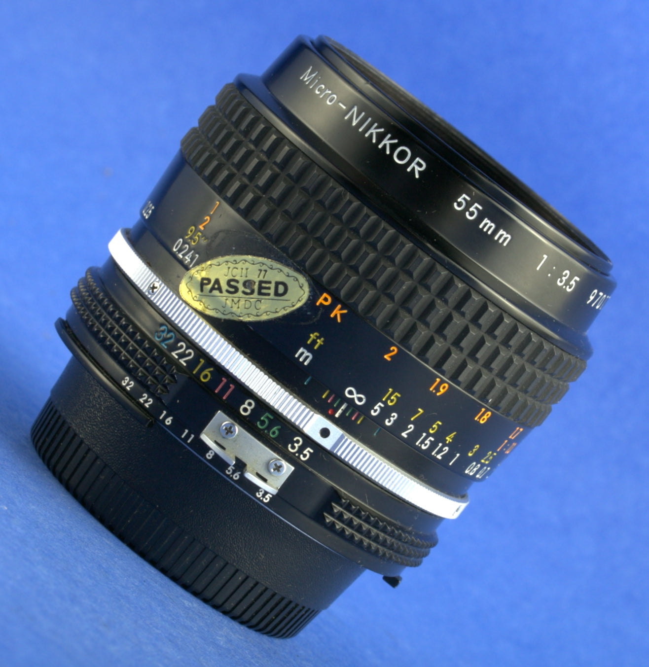 Nikon Micro-Nikkor 55mm 3.5 Ai Lens Near Mint Condition