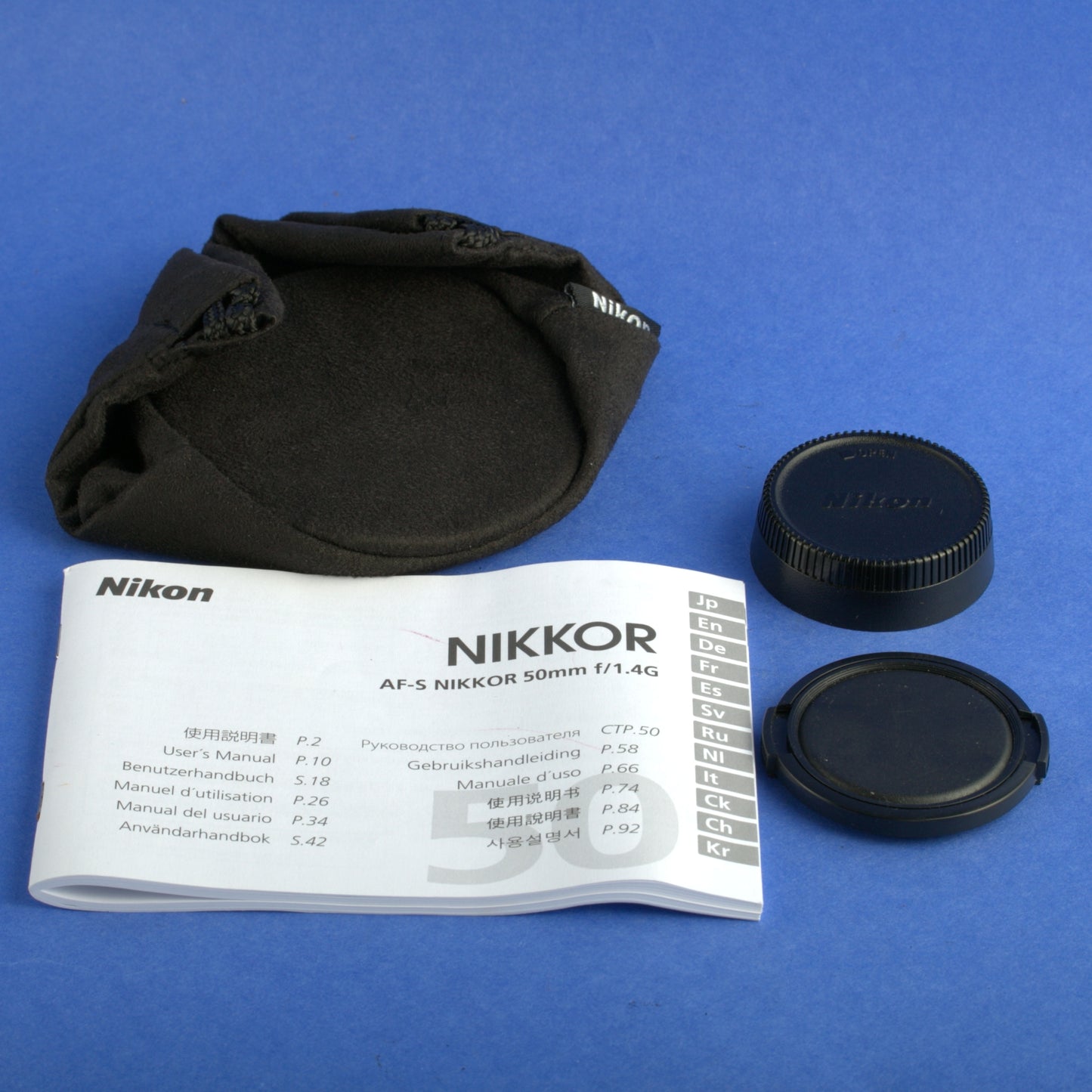 Nikon AF-S Nikkor 50mm 1.4 G Lens US Model