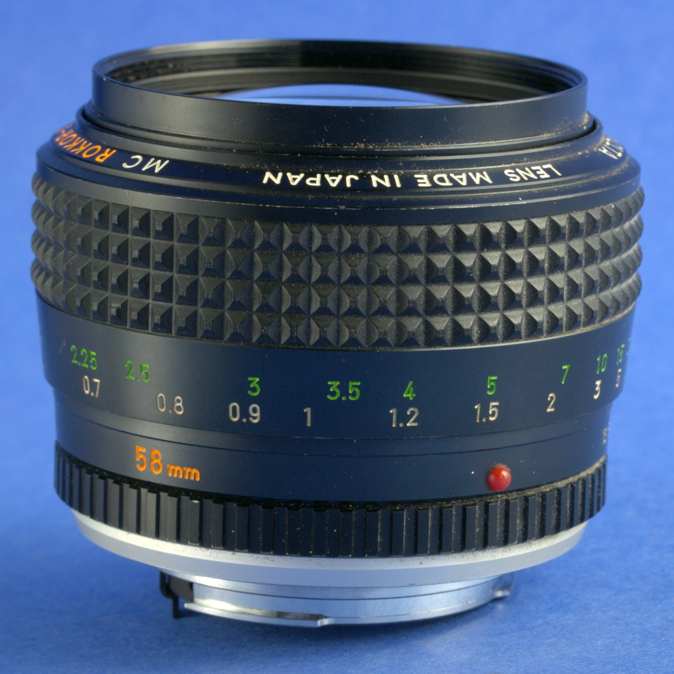 Minolta MC Rokkor-X PG 58mm 1.2 Lens
