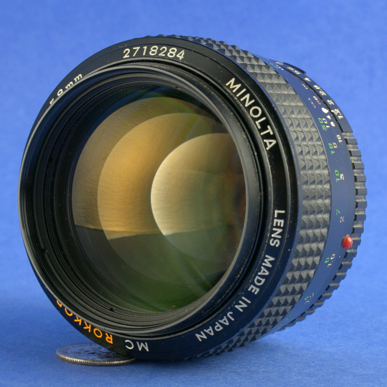 Minolta MC Rokkor-X PG 58mm 1.2 Lens