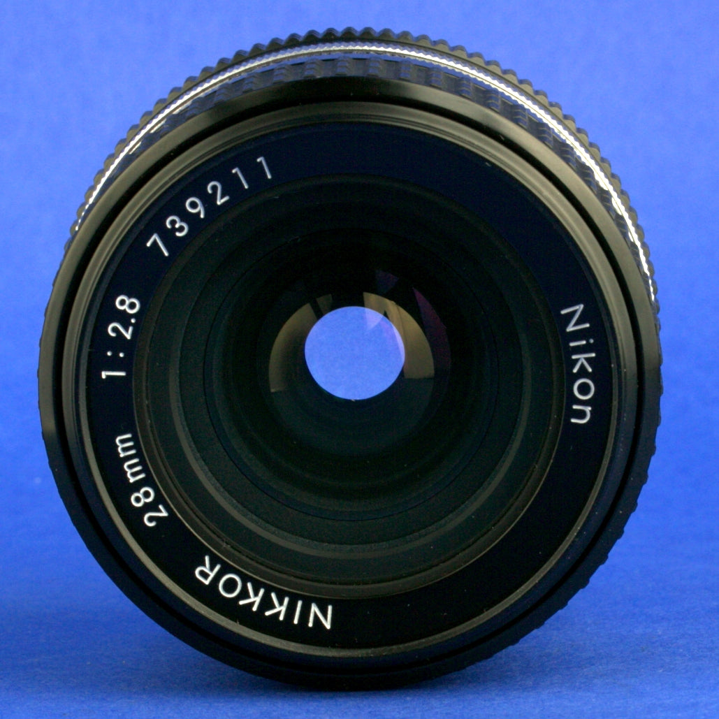 Nikon Nikkor 28mm 2.8 Ai-S Lens Mint Condition