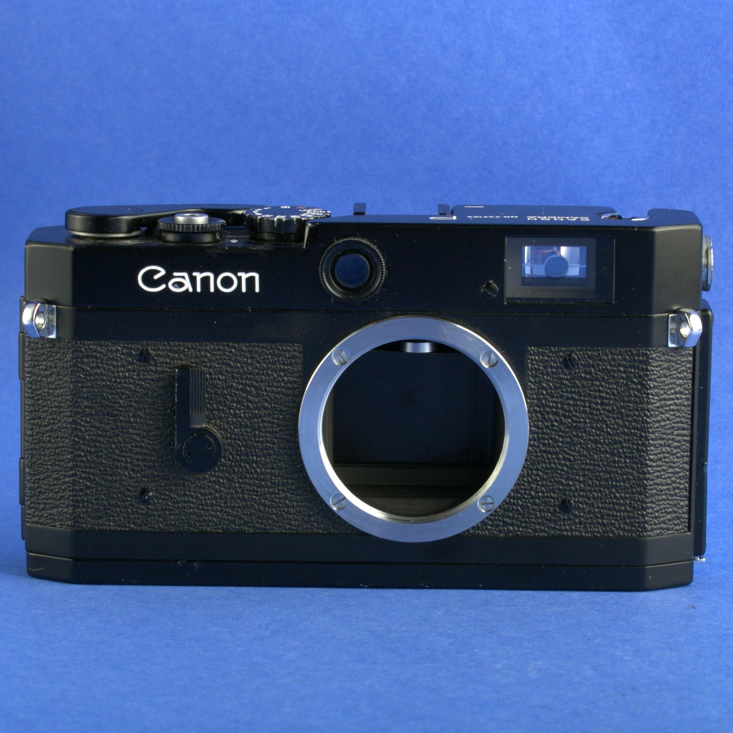 Canon P Rangefinder Camera Body Black Repaint
