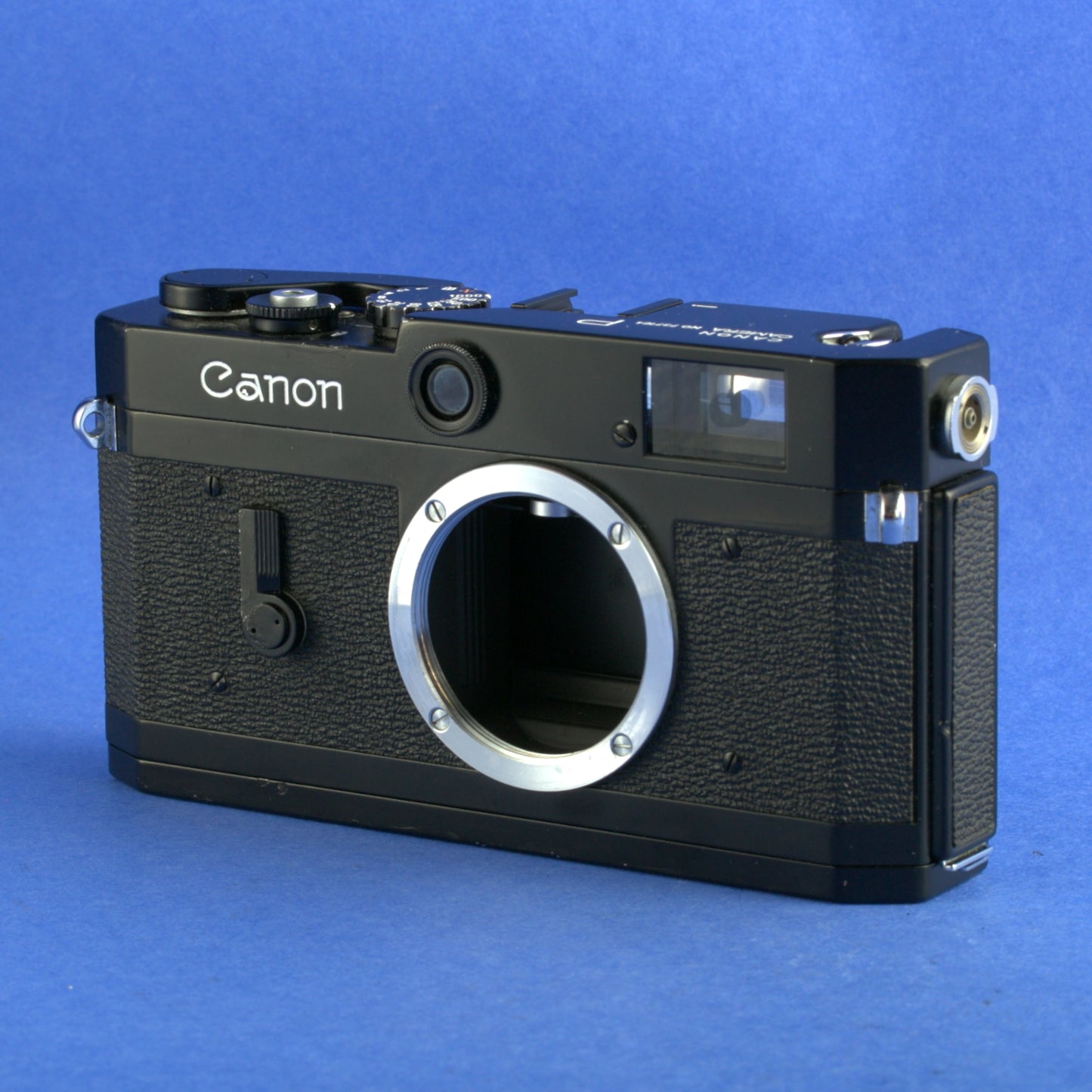 Canon P Rangefinder Camera Body Black Repaint