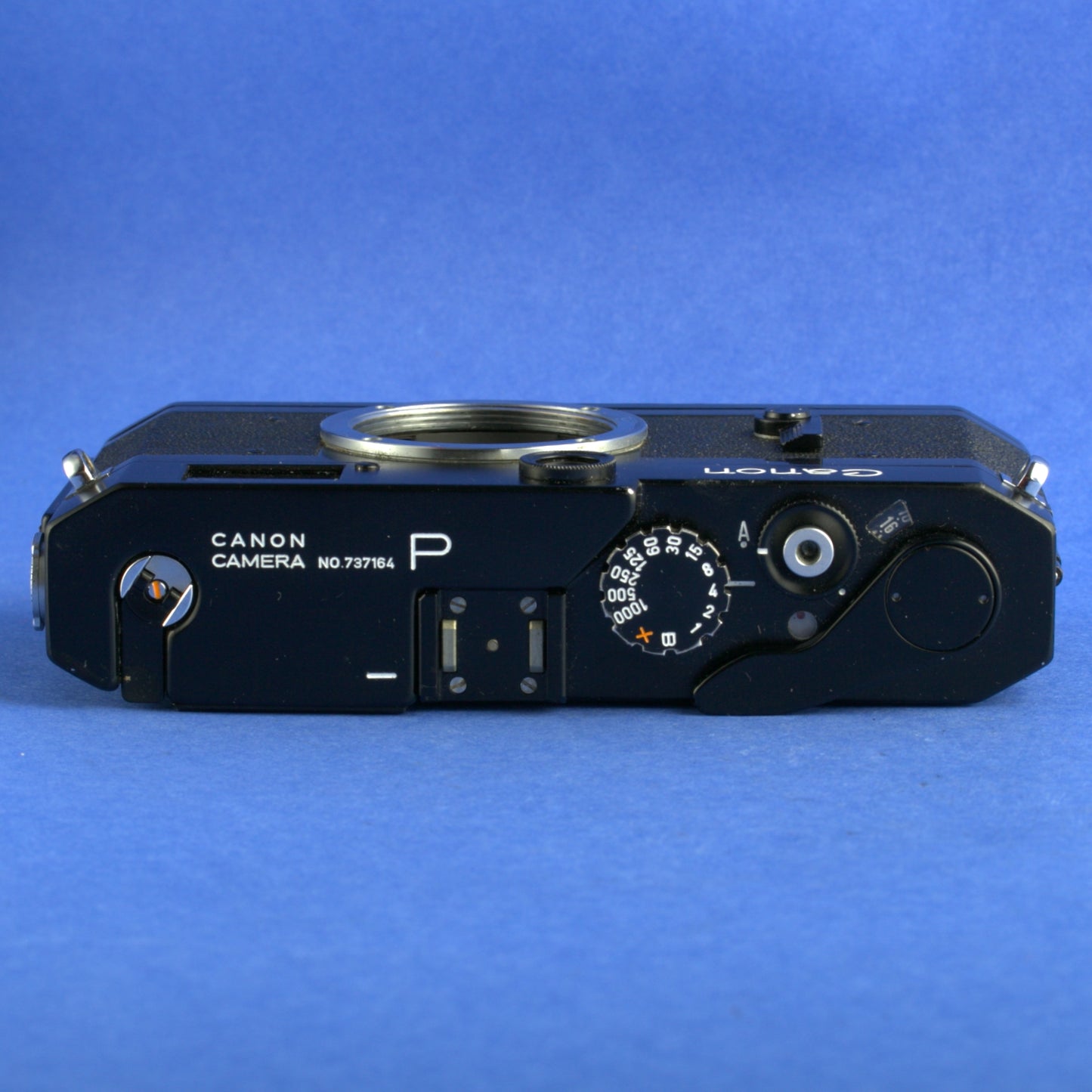 Canon P Rangefinder Camera Body Black Repaint