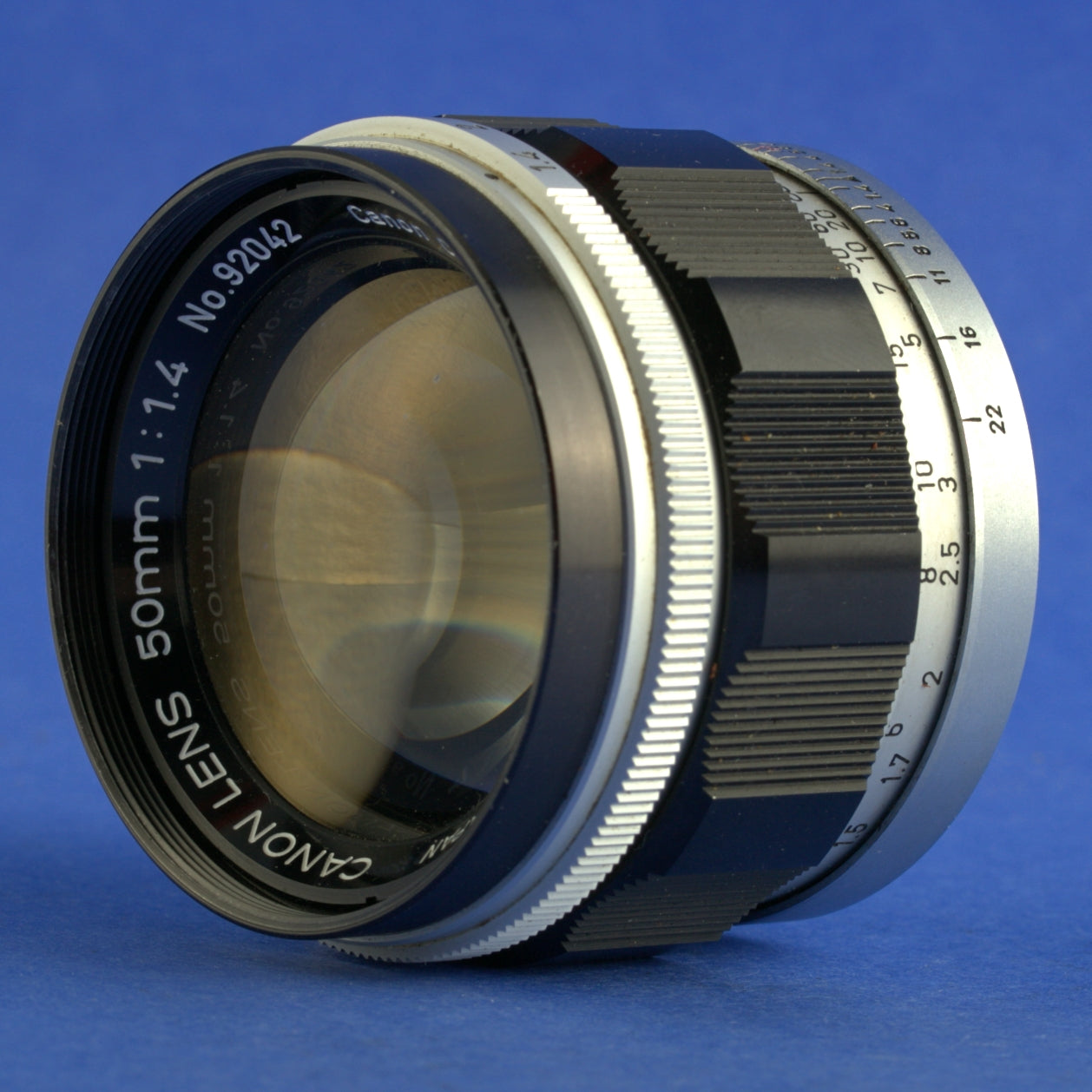 Canon 50mm 1.4 LTM Rangefinder Lens