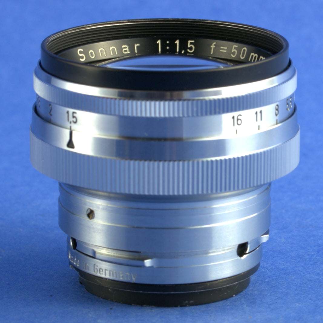 Contax Sonnar 50mm 1.5 Rangefinder Lens Not Working