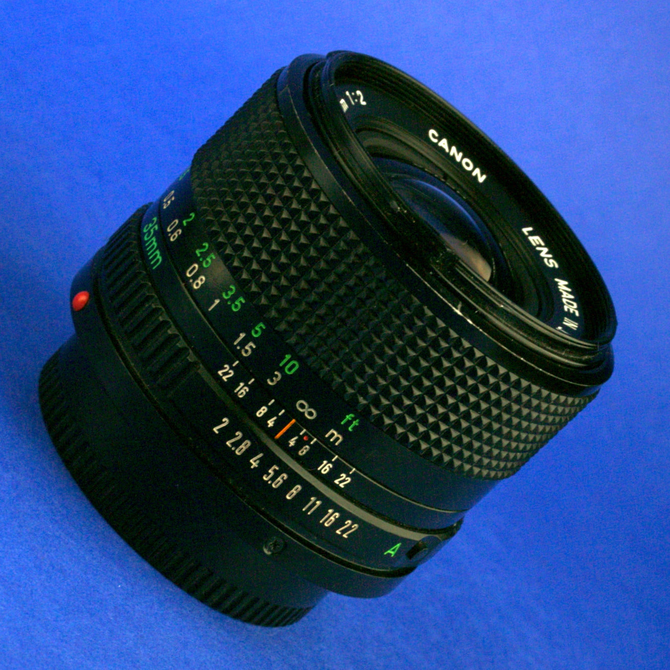 Canon FD 35mm F2 Lens