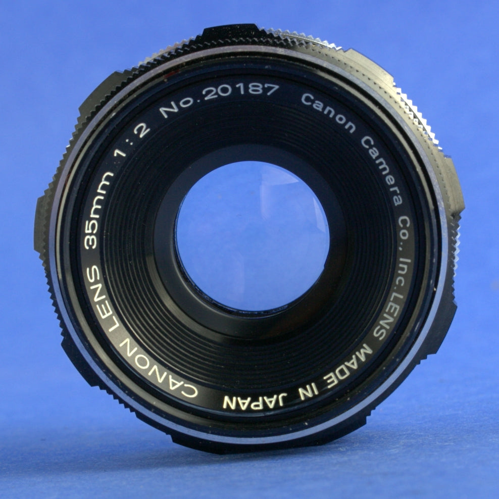 Canon 35mm F2 LTM Rangefinder Lens