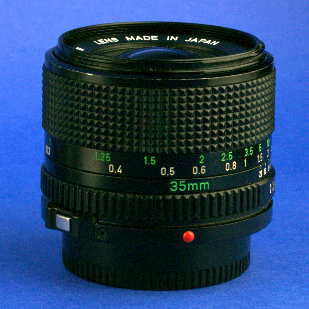 Canon FD 35mm F2 Lens
