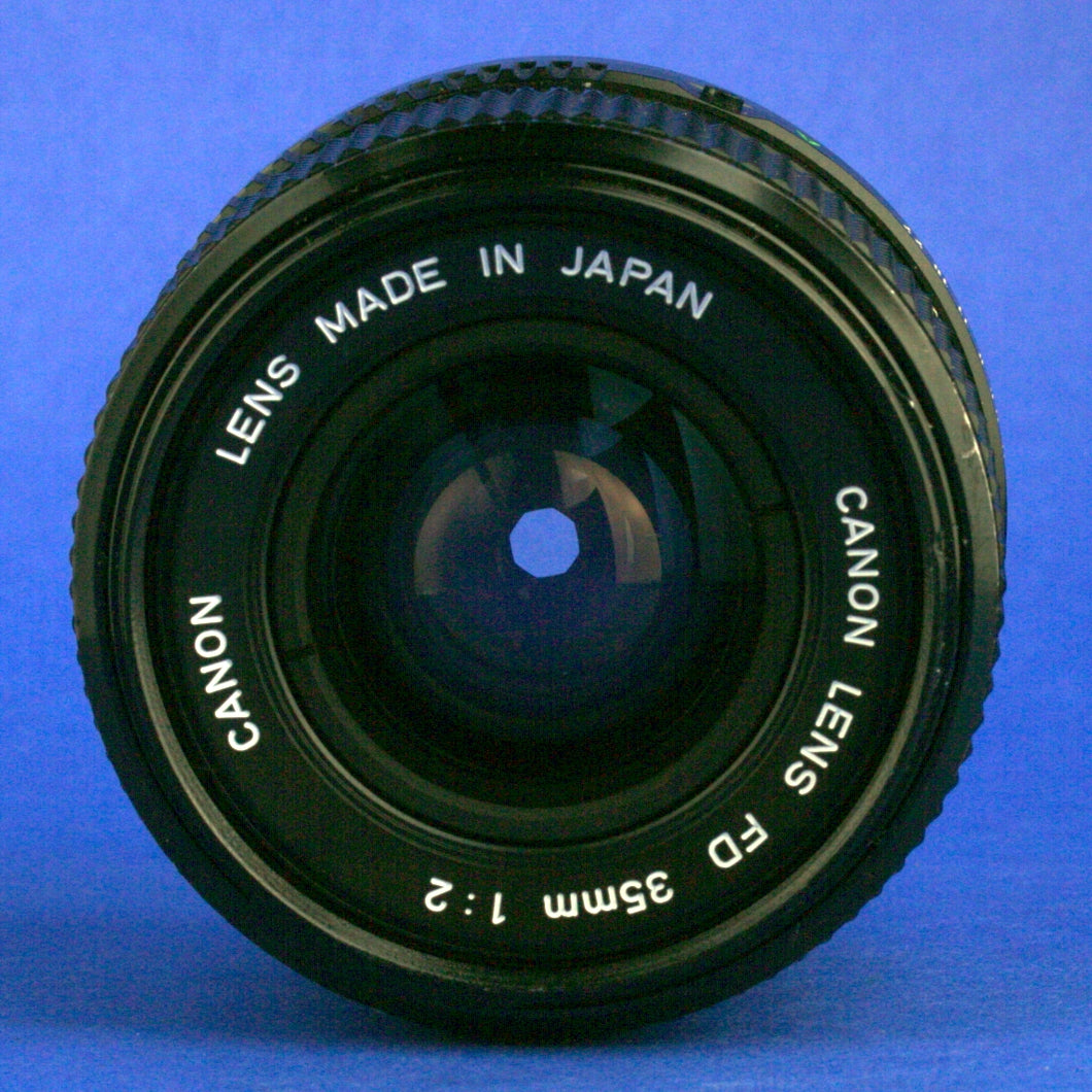 Canon FD 35mm F2 Lens