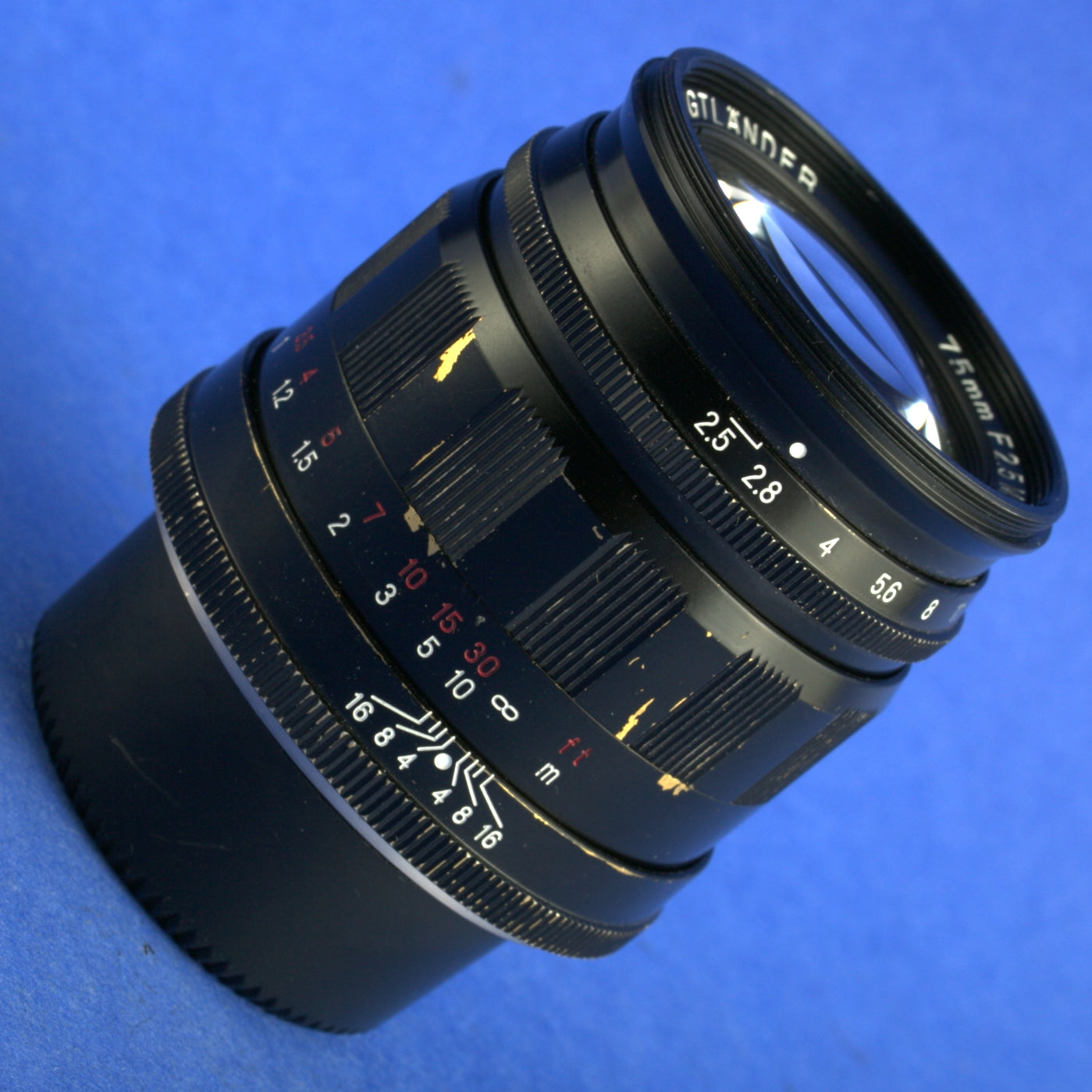 Voigtlander Heliar 75mm 2.5 MC LTM Lens