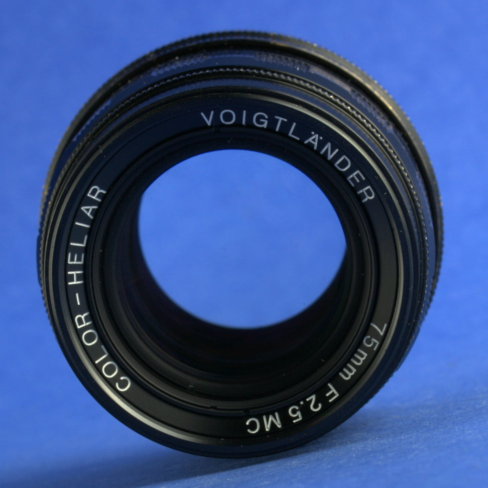 Voigtlander Heliar 75mm 2.5 MC LTM Lens