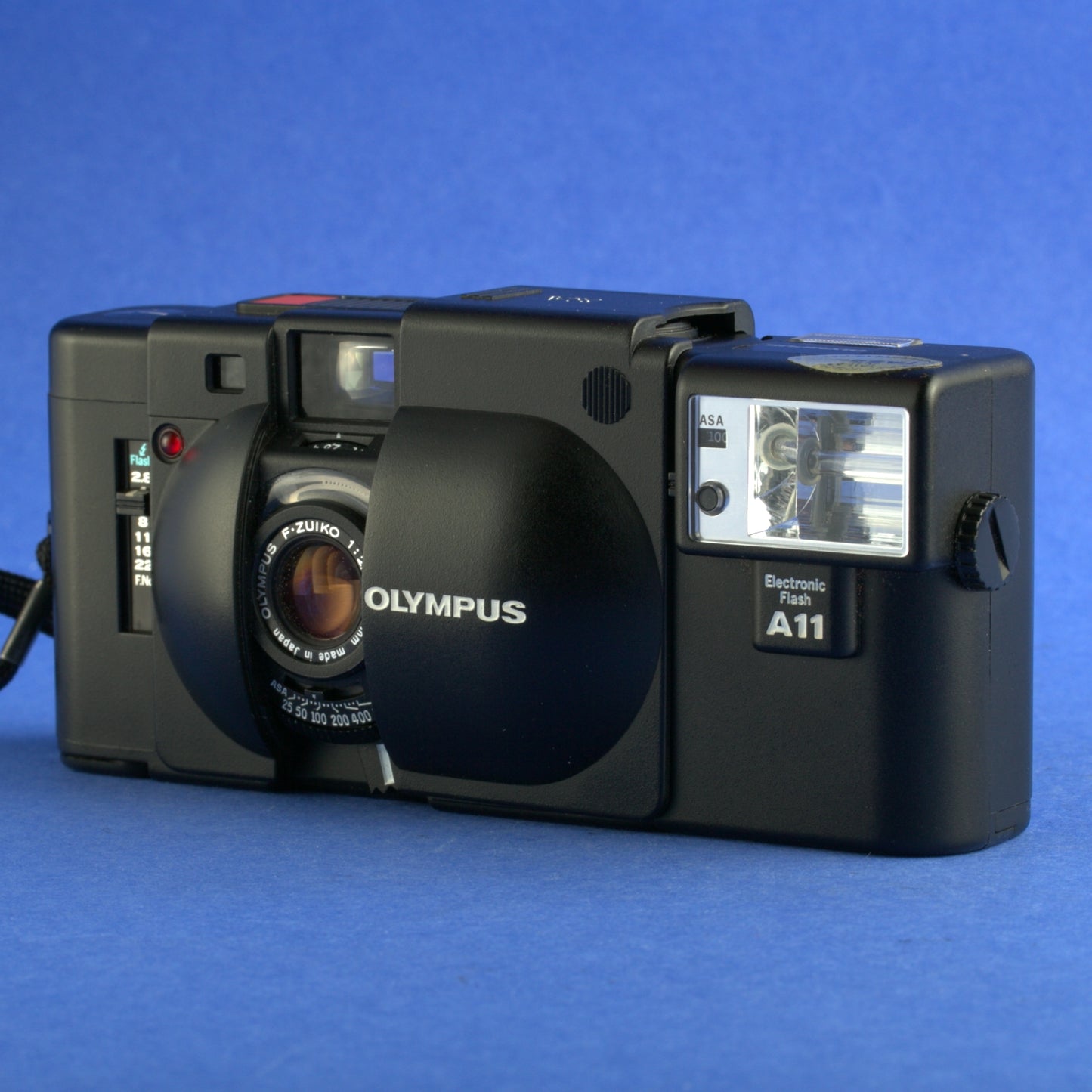 Olympus XA Film Camera with A11 Flash Near Mint Condition