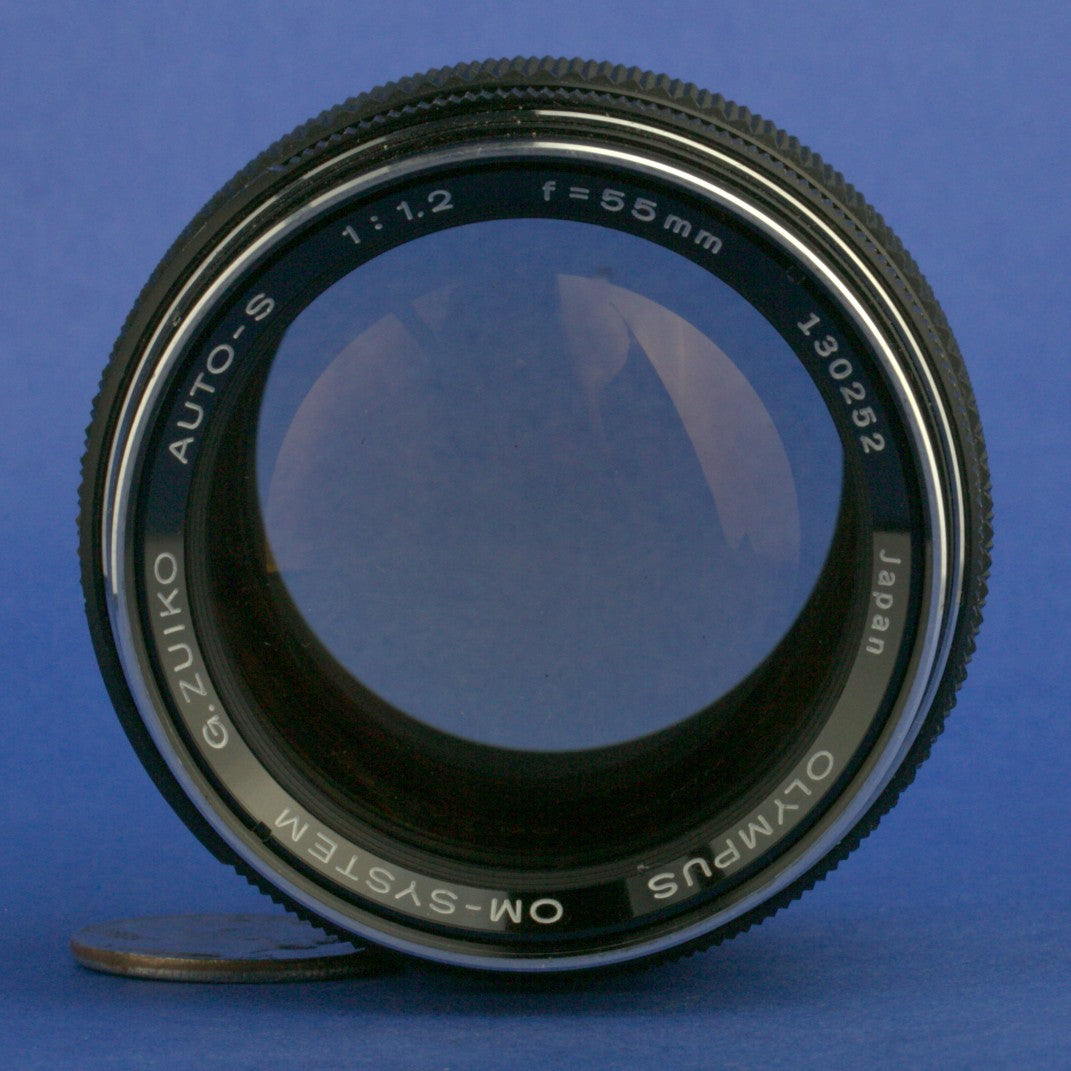 Olympus OM 55mm 1.2 Auto-S Lens