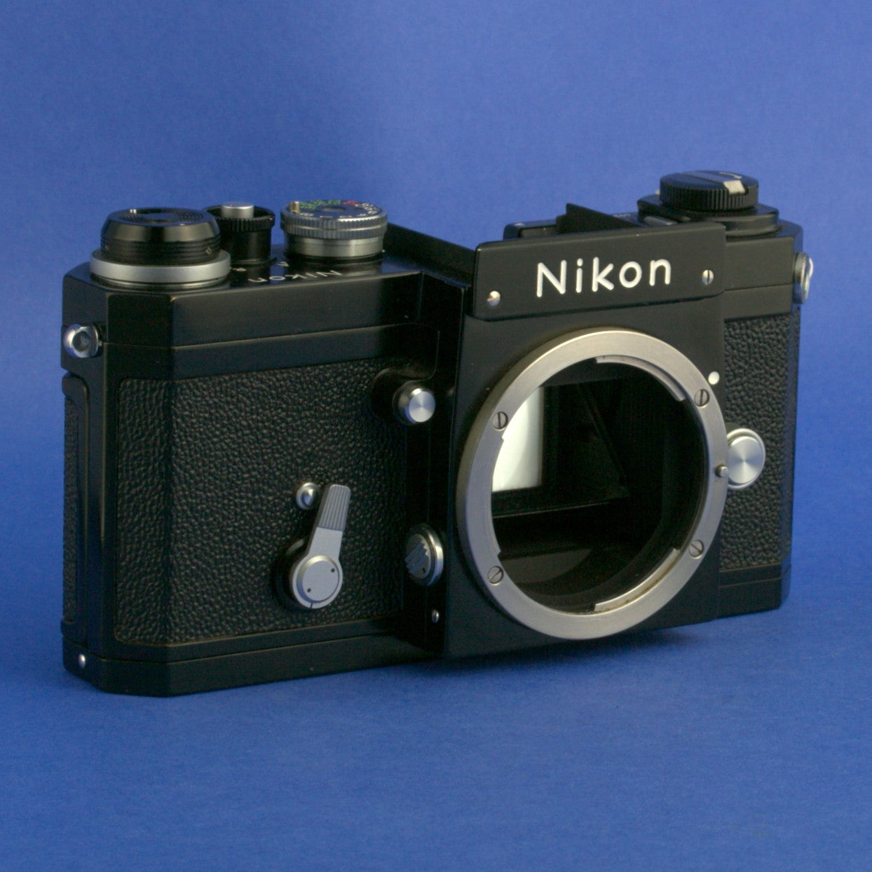 Black Nikon F Film Camera Body Only