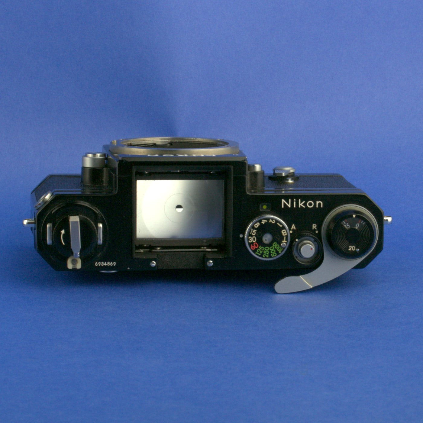 Black Nikon F Film Camera Body Only