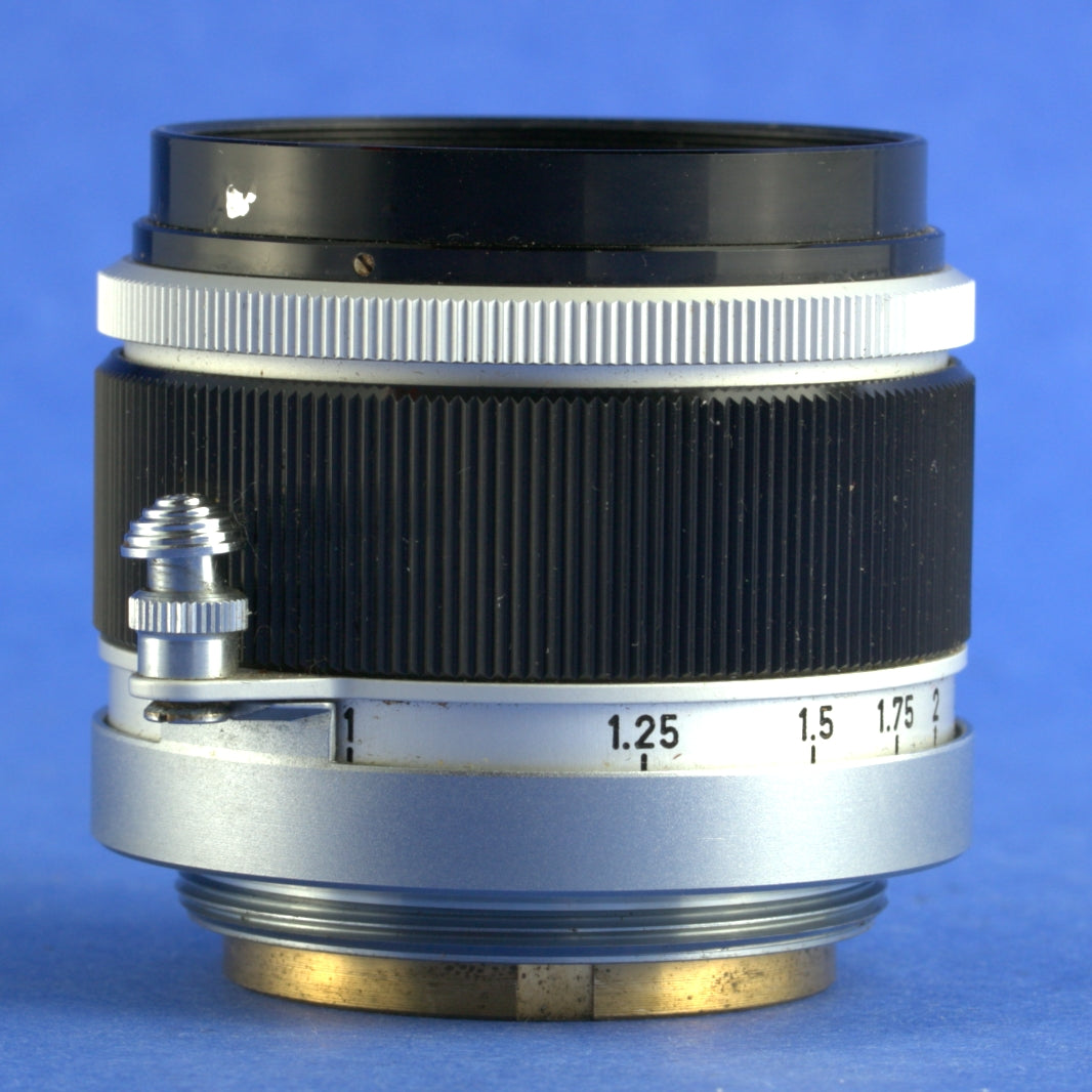 Canon 50mm 1.8 LTM Rangefinder Lens Beautiful Condition