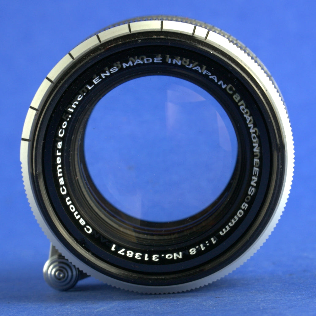 Canon 50mm 1.8 LTM Rangefinder Lens Beautiful Condition