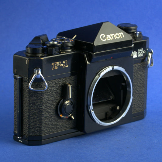 Canon F-1 1980 Lake Placid Olympics Film Camera Body