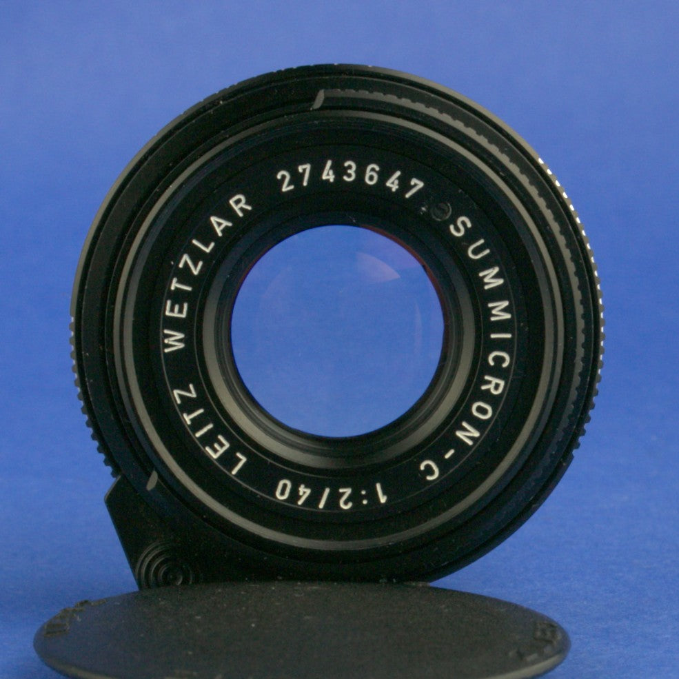 Leica Summicron-C 40mm F2 Lens Mint Condition