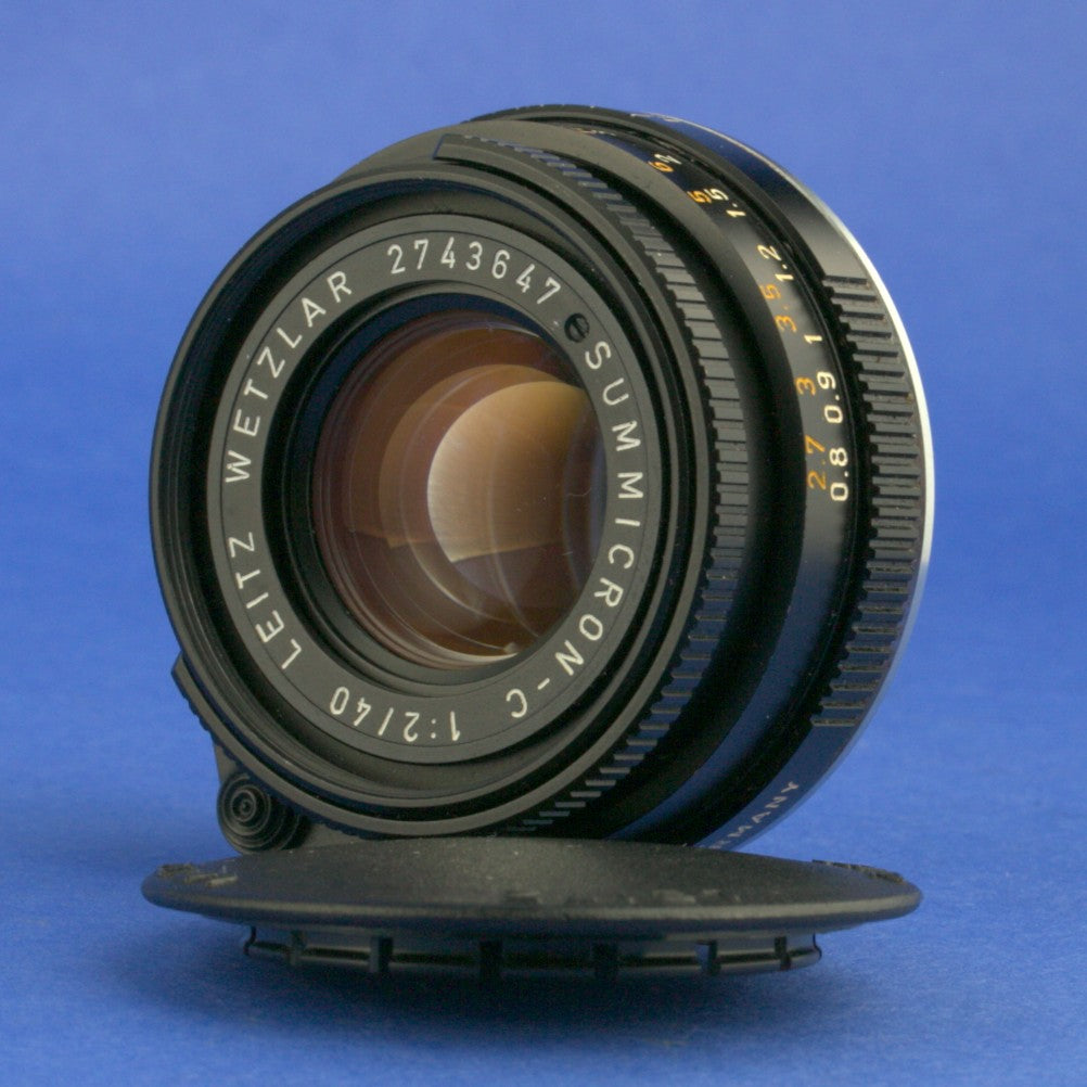 Leica Summicron-C 40mm F2 Lens Mint Condition