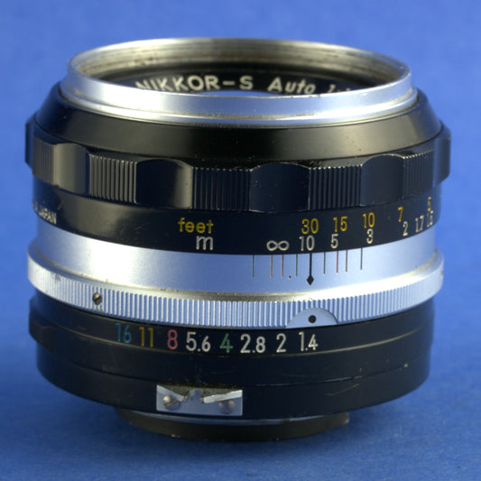 Nikon Nikkor-S 50mm 1.4 Non-Ai Lens