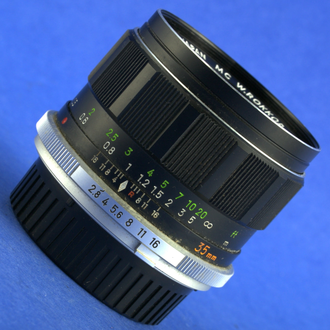 Minolta MC Rokkor-HG 35mm 2.8 Lens Mint Condition