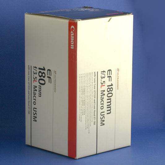 Canon EF 180mm 3.5 L Lens Beautiful Condition