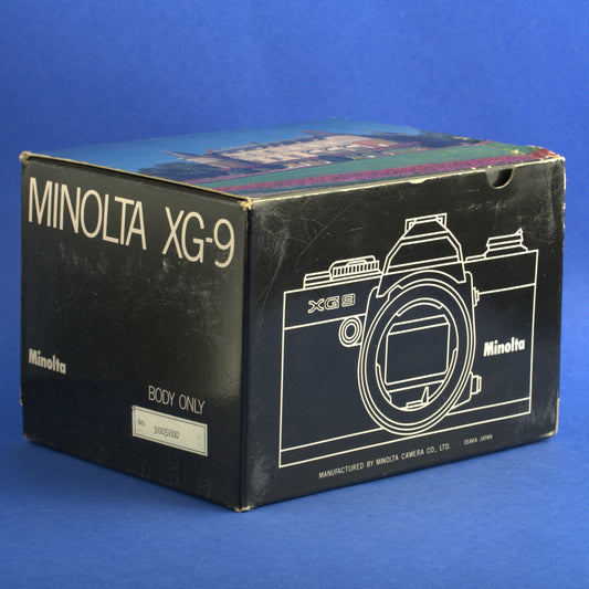 Minolta XG-9 Film Camera Body Beautiful Condition