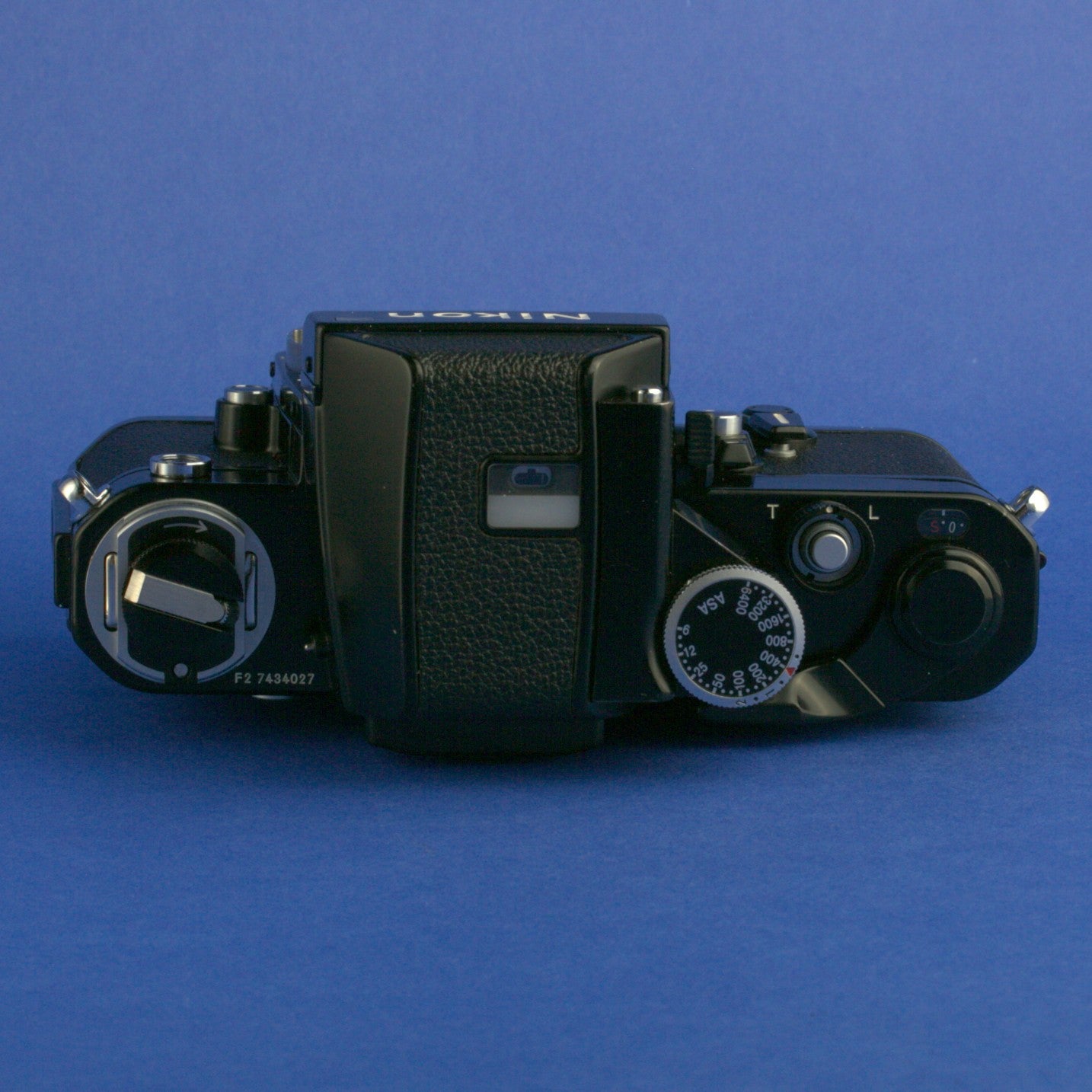 Black Nikon F2 Photomic Film Camera Body Near Mint Condition