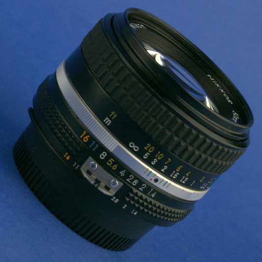 Nikon Nikkor 50mm 1.4 Ai-S Lens Beautiful Condition