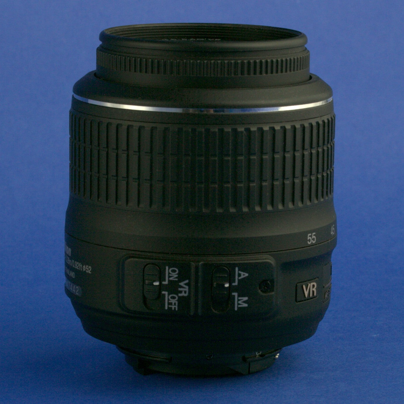 Nikon AF-S Nikkor 18-55mm 3.5-5.6 VR DX Lens US Model Mint Condition