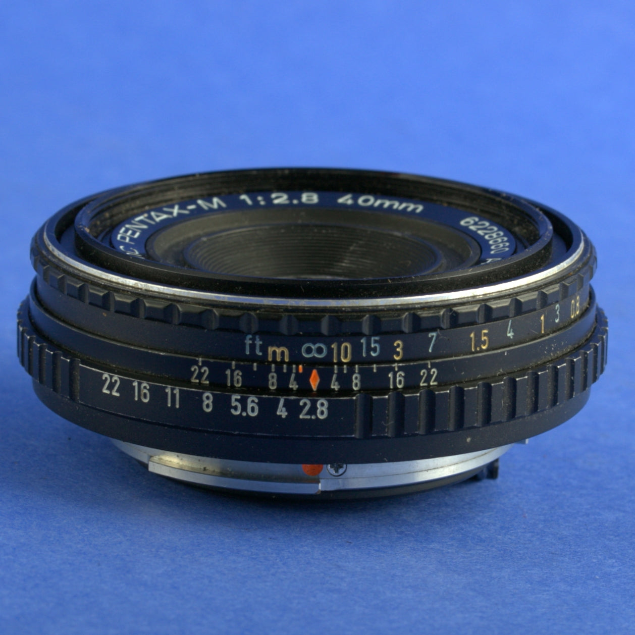 Pentax-M 40mm 2.8 SMC Pancake Lens K Mount