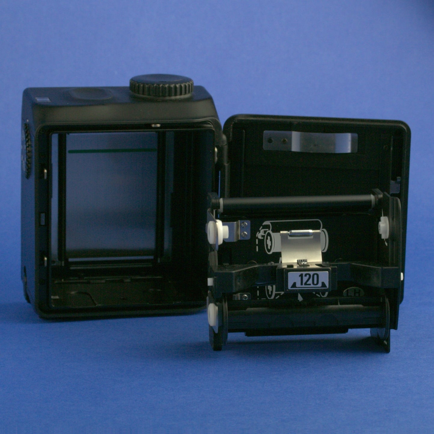 Mamiya 645 Pro Film Back HA401 with 120 Insert Beautiful Condition