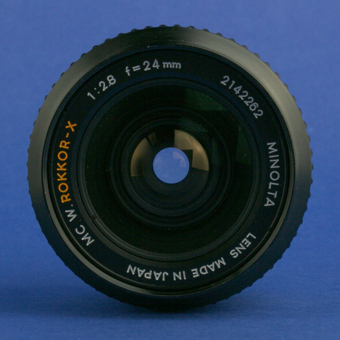 Minolta MC 24mm 2.8 W.Rokkor-X Lens