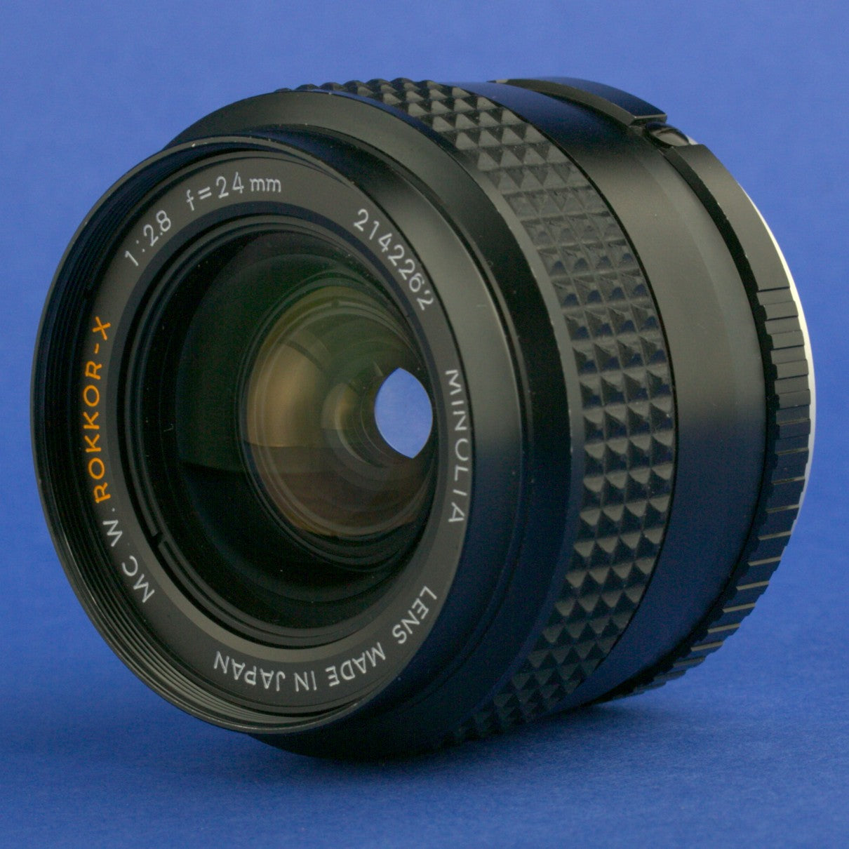 Minolta MC 24mm 2.8 W.Rokkor-X Lens