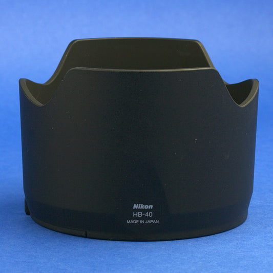 Nikon HB-40 Genuine Lens Hood for 24-70mm F2.8 Lens Mint Condition