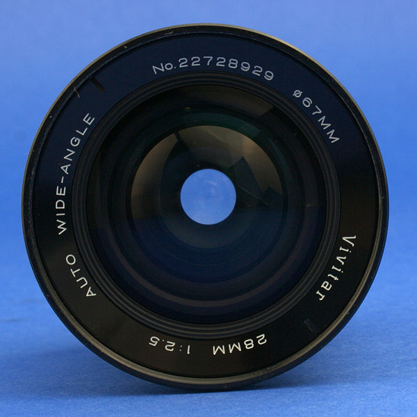 Vivitar 28mm 2.5 Lens Nikon Non-Ai Mount