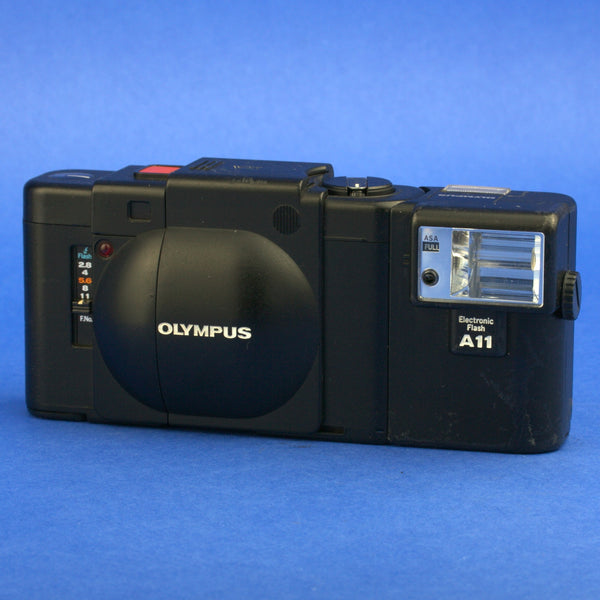 Olympus XA Film Camera with A11 Flash