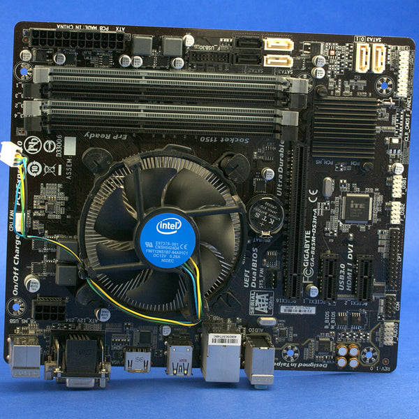 Gigabyte GA-B85M-DS3H-A Motherboard with Intel i5-4590 CPU