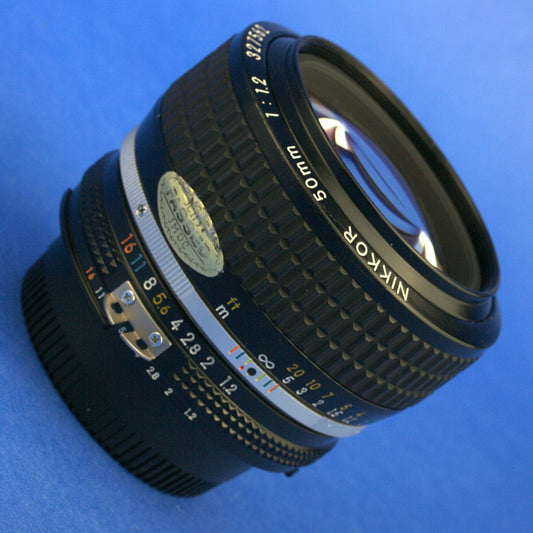 Nikon Nikkor 50mm 1.2 Ai-S Lens Beautiful Condition