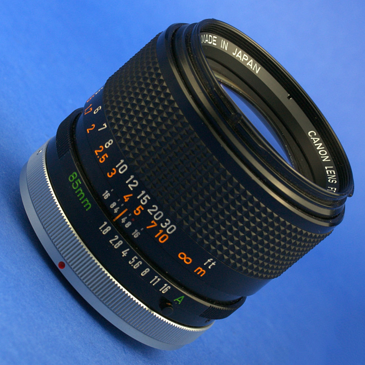 Canon FD 85mm 1.8 SSC Lens