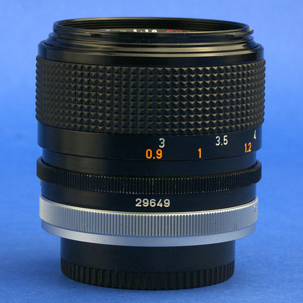 Canon FD 85mm 1.8 SSC Lens