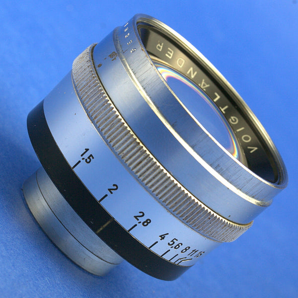 Voigtlander Prominent Camera with Nokton 50mm 1.5 Lens
