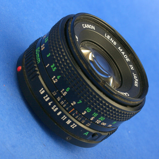 Canon FD 50mm 1.8 Lens