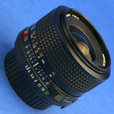 Minolta MD 28mm 2.8 Lens Near Mint Condition