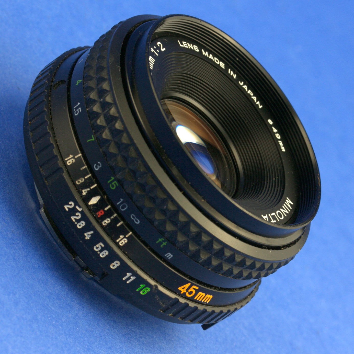 Minolta MD 45mm F2 Lens