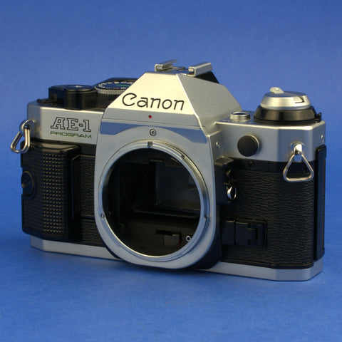 Canon AE-1 Program Film Camera Body Near Mint Condition